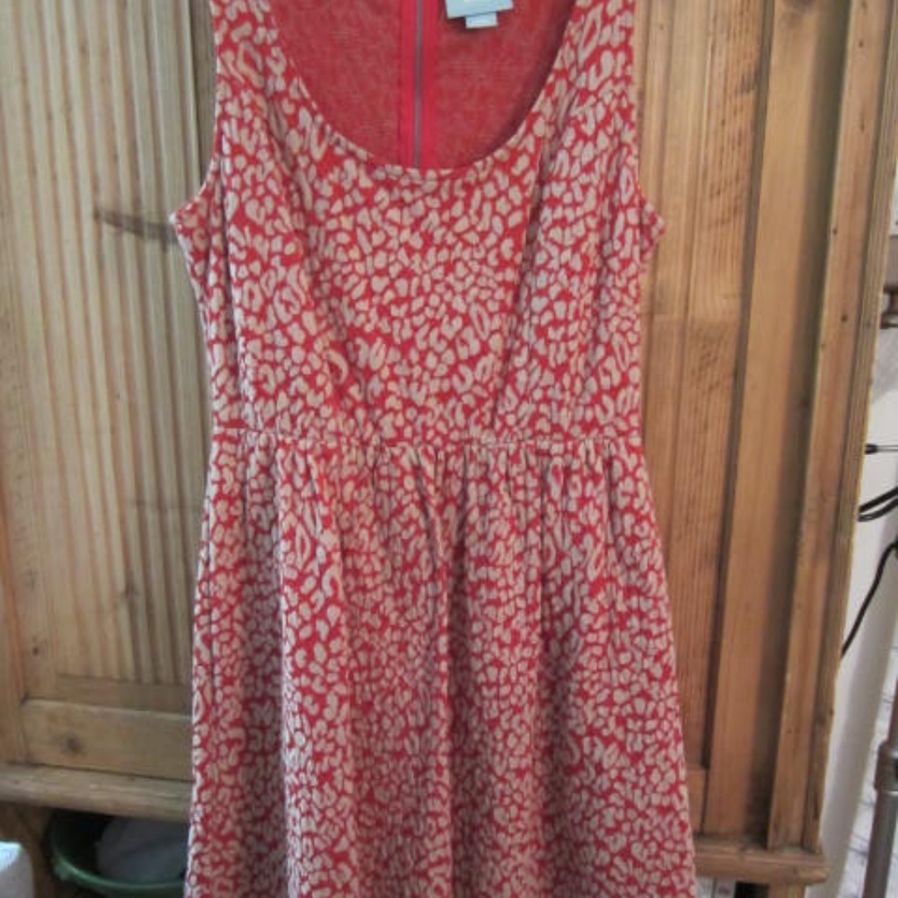 Maeve Skater dress from Anthropologie. size L